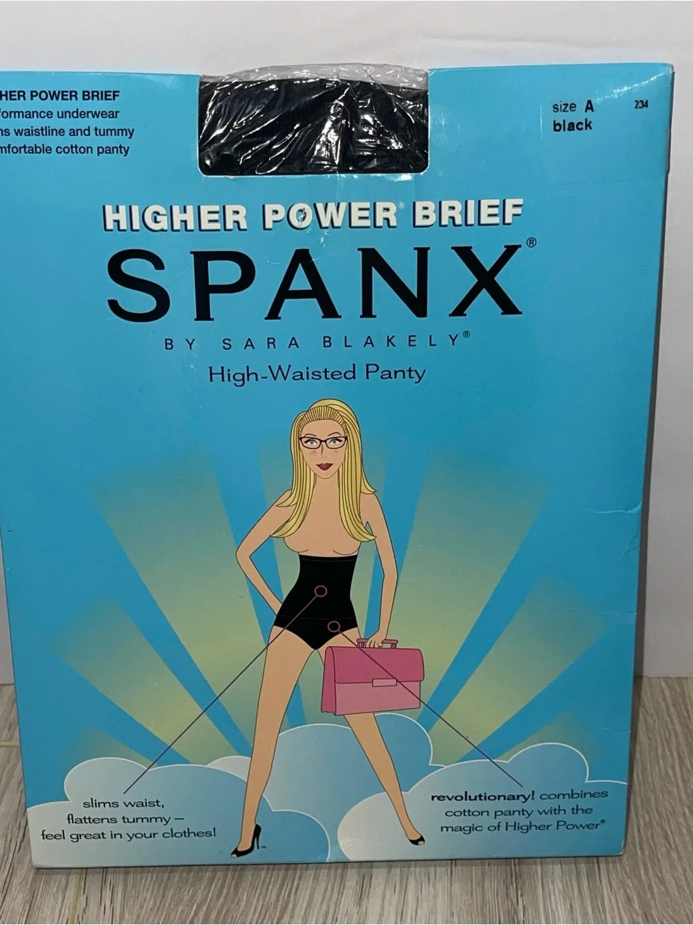 New SPANX BLACK Tights Stockings Size A